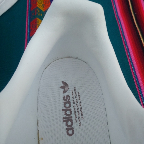 Adidas Stan Smith Women'sWhite and Lavender Sneakers Size 7.5 - Picture 11 of 17